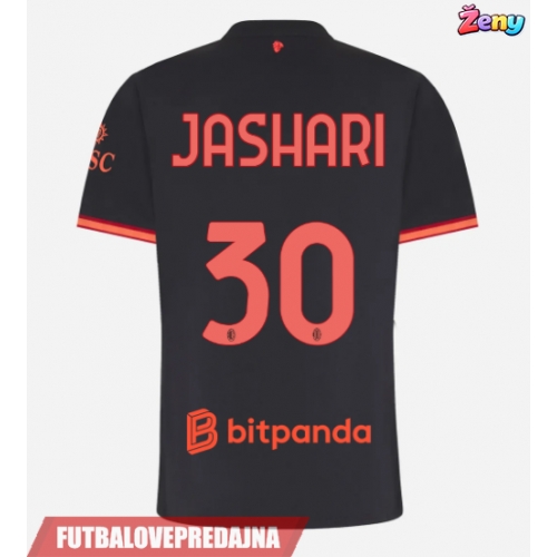 Lacne Ženy Futbalové dres AC Milan Ardon Jashari #30 2026-27 Krátky Rukáv - Tretina